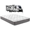WanderRest Cool Hybrid 10 RV Mattress, RV King 70x80, Medium, Cooling Gel Memory Foam & Pocketed Coil Mattress for RV, Camper, or Travel Trailer, Made in USA view 1