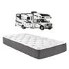 WanderRest 12 Cool Hybrid RV Mattress, Split Cali King 36x84, Plush-Medium Gel Memory Foam & Pocketed Coil Bed for RV, Camper or Travel Trailer, Cooling Comfort, Made in USA view 1
