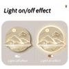 3D Wall Sculptures Painting Hanging Wall Art LED Light Painting, Wall Hanging Art Decorations Lamp, Traditional Home Decor, Decor Wall for Bedroom, Living Room, Plug-in Power Supply(B,52x50cm-20.5x15. view 4