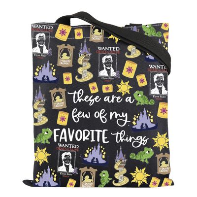 ENSIANTH Princess Merch Fairy Tale Lover Tote Bag Lost Princess -Castle Shoulder Bag Tower -Kingdom Gift