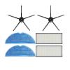 LKJJHGF Main Side Brush Mops Cloths,Water Tank Dustbin HEPA Filters AccessoriesCompatible for Xiaomi(Set 10) view 1