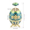 Jwthee Automatic Toothpick Holder, Egg Shape Toothpicks Case Portable Retractable Toothpick Holder Retro Pop up Toothpick Dispenser for Home Kitchen view 4