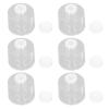 Jwthee 6 PCS Spice Jars, Seasoning Containers Clear Seasoning Box Spice Storage Containers Stackable Spices Pots Multi Container Seasonings Bottle for Kitchen view 1