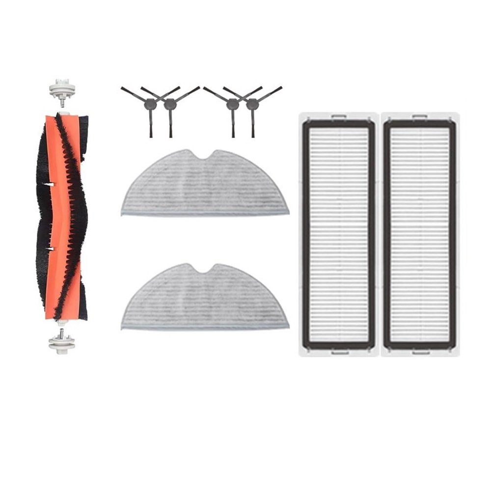 Compatible With Robot Vacuum Mop 2 Pro Plus STYTJ02ZHM Accessories Vacuum Cleaner Spare Parts Replacement Brush Filter Mop Cloth(Plum)