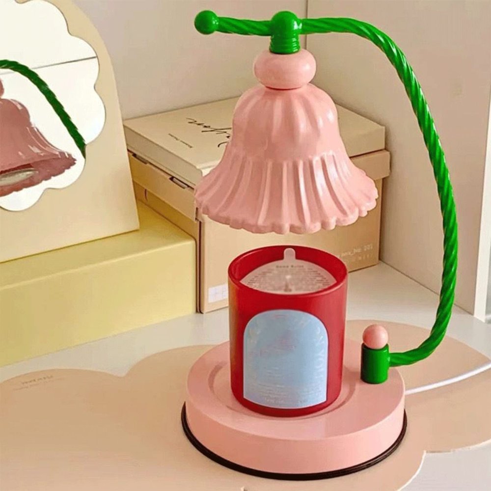 KANDUO Candle Warmer Lamp, Electric Candle Wax Melting Vintage Lamp, Wax Melt Warmer, Timing Dimming Wax Melting Lamp for Office