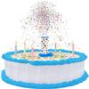 Birthday Celebration Set: Confetti Candle & Lazer Balloon Party Duo view 3