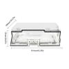 WJREGG Compatible with Roborock S8 S8 Pro Ultra S8+ Robot Vacuum Spare Parts Main Side Brushes Mop Cloths HEPA Filters Dust Bags Accessories(12 Bags) view 4