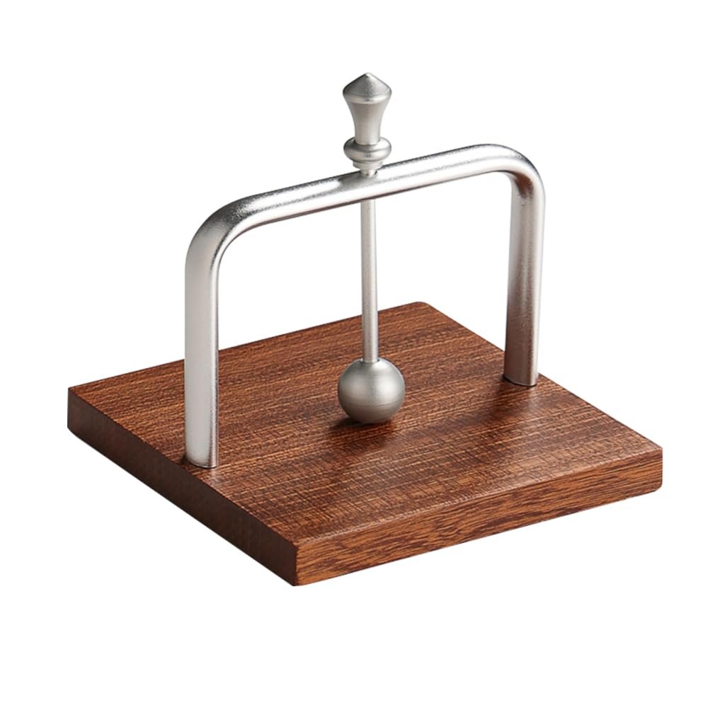 Napkin Holder for Table, Aluminum Alloy Napkin Stand With Weighted Arm, Tabletop Tissue Dispenser for Kitchen Restaurant Bar Office Home Hotel