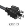 Cable Leader 50ft Extension Power Cord NEMA 5-15P to NEMA 5-15R 3 Prong Power Cable AC Power Cord, 16AWG view 4