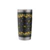 Allison Personalized Name Butterfly Sunflower Allison Stainless Steel Insulated Tumbler view 2