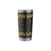 Allison Personalized Name Butterfly Sunflower Allison Stainless Steel Insulated Tumbler view 4