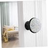 QUMIIRITY Aluminum Alloy Drawer Knobs with Rhinestone Mushroom Design Creative Cabinet Pull Handle for Kitchen Wardrobe and Furniture Easy to Install Colorful and Black Options view 4