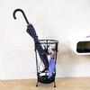 POLGDW Umbrella Stand, Entryway Umbrella Stand Metal Umbrella Stand Free Standing Antique Look Entry Hallway for Umbrellas Canes Home Office Office view 2