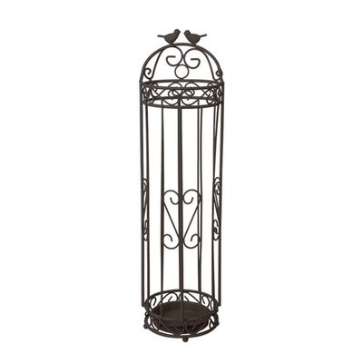 POLGDW Umbrella Stand, Umbrella Stand European Metal Rust Umbrella Storage Rack Home Hotel Umbrella Stand Umbrella Barrel