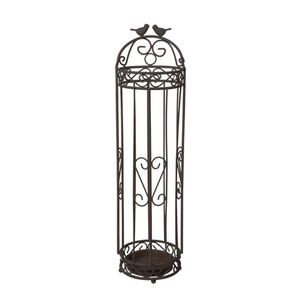 POLGDW Umbrella Stand, Umbrella Stand European Metal Rust Umbrella Storage Rack Home Hotel Umbrella Stand Umbrella Barrel