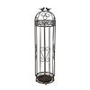 POLGDW Umbrella Stand, Umbrella Stand European Metal Rust Umbrella Storage Rack Home Hotel Umbrella Stand Umbrella Barrel view 1