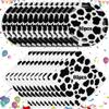 byepica Cow Print Party Tableware, 80Pcs 7In Plates & 80Pcs 13.4In Napkins, Farm Animal Decor for Birthdays, Weddings, Showers, and Kitchen Tables view 1