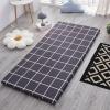 Cover for Traditional Japanese Floor Futon Mattres Futon Floor Mattress Cover with Zipper,100% Cotton Protection Cover for Shikibuton Futon Mattress,Soft Skin-Friendly Washable,(Style5,King(180x200cm) view 1