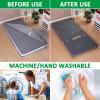 Cover for Traditional Japanese Floor Futon Mattres Futon Floor Mattress Cover with Zipper,100% Cotton Protection Cover for Shikibuton Futon Mattress,Soft Skin-Friendly Washable,(Style5,King(180x200cm) view 3