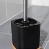 Toilet Brush Toilet Brushes & Holders Toilet Brush and Holder Set Floor Standing Toilet Brush for Bathroom Toilet Brush with Base Long Handle Toilet Brush Toilet Brushes & Holders view 3