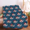 MYSTCOVER Shark Blanket Gift for Boy Girl, Shark Plush Blanket Decor Soft Flannel Fleece Lightweight Throw Blanket Quilt for Couch Sofa 60x50In for Teens/Travel/Throw view 1