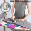 UPWONEA Home Folding Ironing Board, Six-Level Height-Adjustable Ironing Board Rack, Panel Size 90 * 30Cm, Floor-Standing Ironing Table, Space-Saving Ironing Board view 3