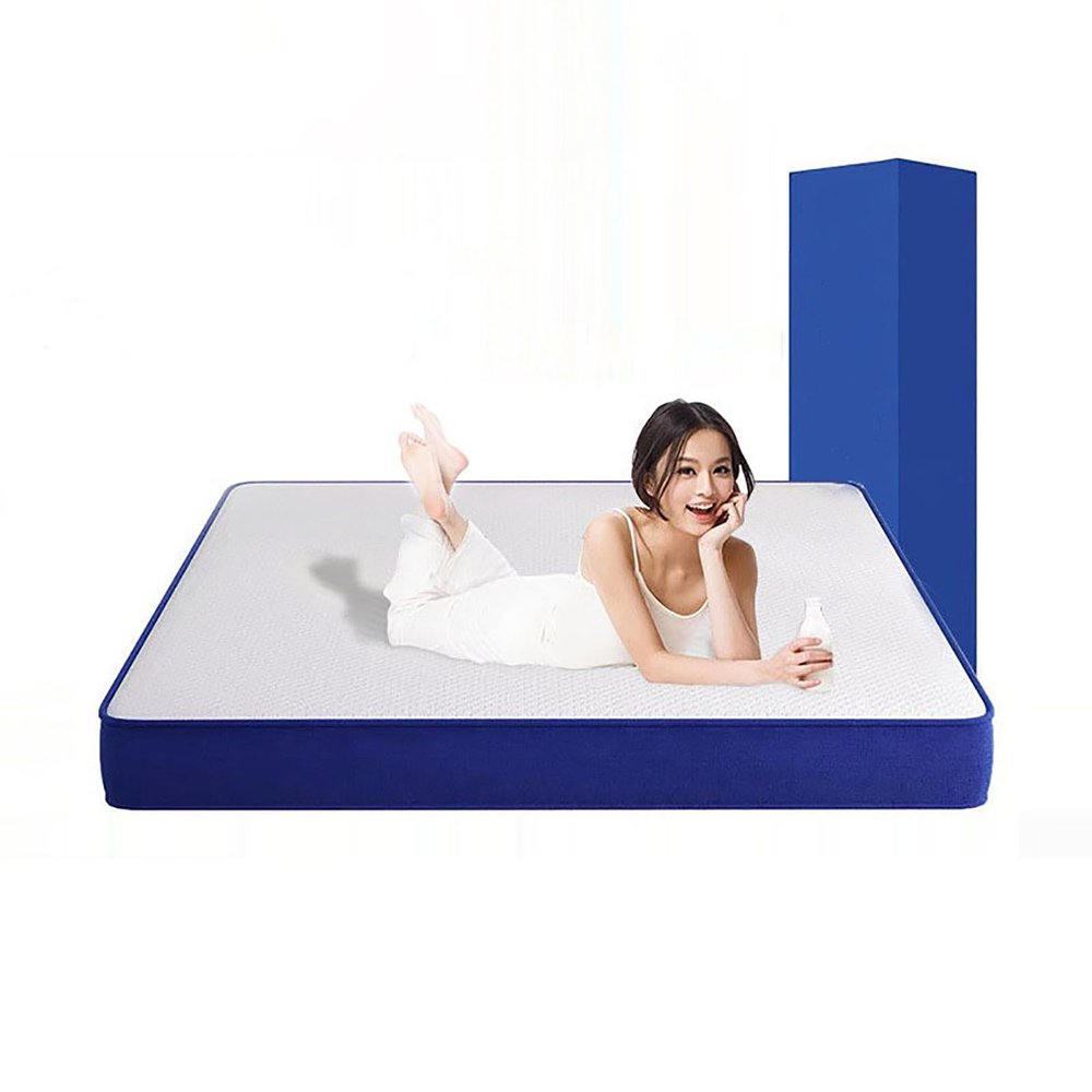 9 Inch Hybrid Mattress, with Individual Pocket Spring for Motion Isolation and Silent Sleep, Medium Firm Feel, Enhanced Edge Support, Mattress in A Box,Queen 60x80in