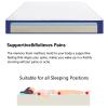 9 Inch Hybrid Mattress, with Individual Pocket Spring for Motion Isolation and Silent Sleep, Medium Firm Feel, Enhanced Edge Support, Mattress in A Box,Queen 60x80in view 3