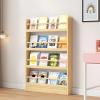 WOOOFA 4-Tier Behind the Door Bookshelf, Behind Door Bookshelf view 1