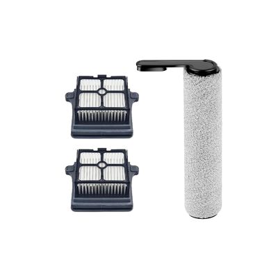 ConvOw Roller Brush, HEPA Filter, Compatible with Tineco Floor ONE S6 S7 Pro Parts Version 1 Wireless Wet Dry Vacuum Cleaner Replacement Parts(A-3PCS)