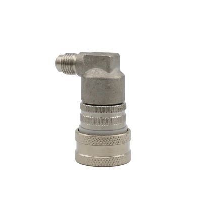 ASDJKL Home Brewing Homebrew Beer Corny Keg Connectors Stainless Steel Ball Lock Disconnect Set, Gas & Liquid Cornelius Keg Fittings Brewing Accessories(Gas Thread)