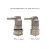 ASDJKL Home Brewing Homebrew Beer Corny Keg Connectors Stainless Steel Ball Lock Disconnect Set, Gas & Liquid Cornelius Keg Fittings Brewing Accessories(Gas Thread) view 3