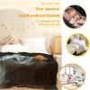 NGZ Maltese Black Throw Blanket, Fuzzy Fluffy Soft Cozy Flannel Fleece Blanket, for Couch Bed Sofa and Travel, for Boyfriend, Teens 50x60 Inch view 3