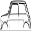 Mini Classic Silhouette Metal Wall Art | Metal Car Silhouette | Birthday Gifts | Christmas Gifts | Gift For Men | Handmade Gifts | Home Decor (60 CM 24 Inches) view 1