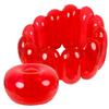 Jelly Inflatable Chair -Portable Indoor Outdoor Camping Yard Lounge Couch(Red) view 2