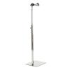 Zoeyilan Purse Display Stand, Stainless Steel Purse Display Stand, Stylish Multifunctional Handbag Display Holder, Hanging Double Hook Polished Hanger Bag Holder Stand (Sliver) view 4