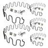 Upholstery Springs 5 Sets 17.7inch Replacement Heavy Duty Recliner Springs Plating Rust Resistant Smooth Couch Supports for Sagging Cushions view 3