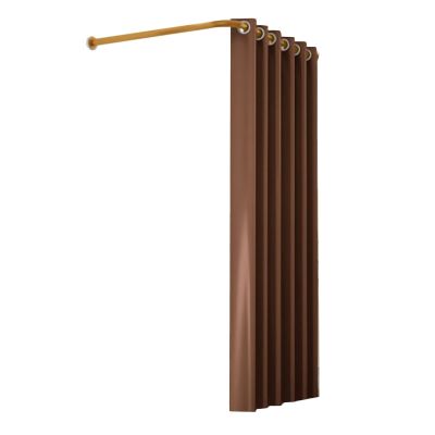Corner Wall Protector Edge Protector Clothing Store Fitting Room L Shaped Bathroom Shower Curtain Rod Rack,Corner Fitting Room Wall Hanging Rod Rack,Portable Locker Room Stand,Suitable for Bathrooms,