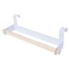 Techinal Kitchen Roll Paper Storage Rack Towel Holder Tissue Hanger Under Cabinet Door view 1