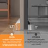 fowong 2 Pack Door Draft Stopper 30" Adjustable Under Door Noise Stopper, Soundproofing Draft Blocker Seal Large Gap up to 1.7", Easy to Install, Grey view 3