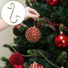 PDETVEO 120PCS 1.18Inch S-Shaped Christmas Ornament Metal Hooks, Golden Bendable Hanging Hook for Christmas Tree Decoration, Party, Festival Activity, Holiday view 4