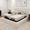 FLEXISPOT Adjustable Bed Frame Base Split King,Massage, Zero Clearance, Synchronized Adjustment,Whisper Quiet Durable Motor,Zero Gravity,Mattress Holders. view 1