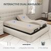 FLEXISPOT Adjustable Bed Frame Base Split King,Massage, Zero Clearance, Synchronized Adjustment,Whisper Quiet Durable Motor,Zero Gravity,Mattress Holders. view 3
