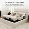 FLEXISPOT Adjustable Bed Frame Base Split King,Massage, Zero Clearance, Synchronized Adjustment,Whisper Quiet Durable Motor,Zero Gravity,Mattress Holders. view 4