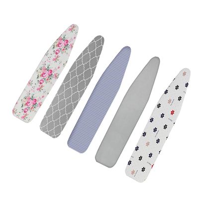 SXYHCK Heavy Duty Ironing Board Cover 12x36in 13x43in 15x48in Adjustable Replacement Cover for Ironing Board Thicken Iron Board Cover with Elastic Cord Resist Scorching(White,15x48in)