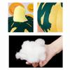 3D Simulated Pumpkin Pillow, Napping Pillow for Couch, Pumpkin Swing Chair Cushion Comfy, Cute Fall/Halloween Room Decor (Green,15cm) view 2