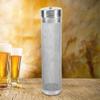 2pcs Beer Dry Hopper Filter, Stainless Steel Hop Strainer Cartridge Homebrew Hops Beer Mesh Hop Spider Dry Beer Filter Basket for Home view 4