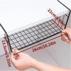 HAOHIZE Under Shelf Storage Basket, Pantry Organizers and Storage Laundry Room Organization Under Cabinet Shelf Multipurpose Metal Under Shelf Wire Basket for Kitchen Office Desk (26cm/10in) view 4