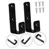 Anneome 6Pcs Bunk Bed Ladder Hook Rubber-Coated Metal Holders for Bedroom Easy Installation and Replacement Versatile Design for Hanging Clothes and Bags Iron Material view 3