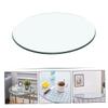 Cabilock Round Tempered Glass Table Top Thick Glass Surface for Dining and Tea Tables Diameter Shatterproof Design Easy to and Kitchen Use view 4